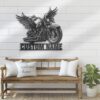 Custom-Wings-Motocross-Metal-Wall-Art-LED-Light-6