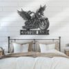 Custom-Wings-Motocross-Metal-Wall-Art-LED-Light-7