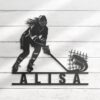 Custom-Woman-Ice-Hockey-Player-Metal-Wall-Art-LED-Light-4