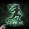 Custom-Woman-Pickleball-Metal-Wall-Art-LED-Light