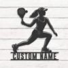 Custom-Woman-Pickleball-Metal-Wall-Art-LED-Light-4