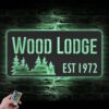 Custom-Wood-Lodge-Metal-Wall-Art-LED-Light-3