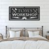 Custom-Woodshop-Metal-Wall-Art-LED-Light