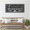 Custom-Woodshop-Metal-Wall-Art-LED-Light-2