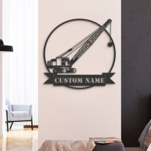 Custom-Wrecking-Ball-Crane-Metal-Wall-Art-LED-Light_2