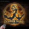 Custom-Wrestler-Metal-Wall-Art-LED-Light-8