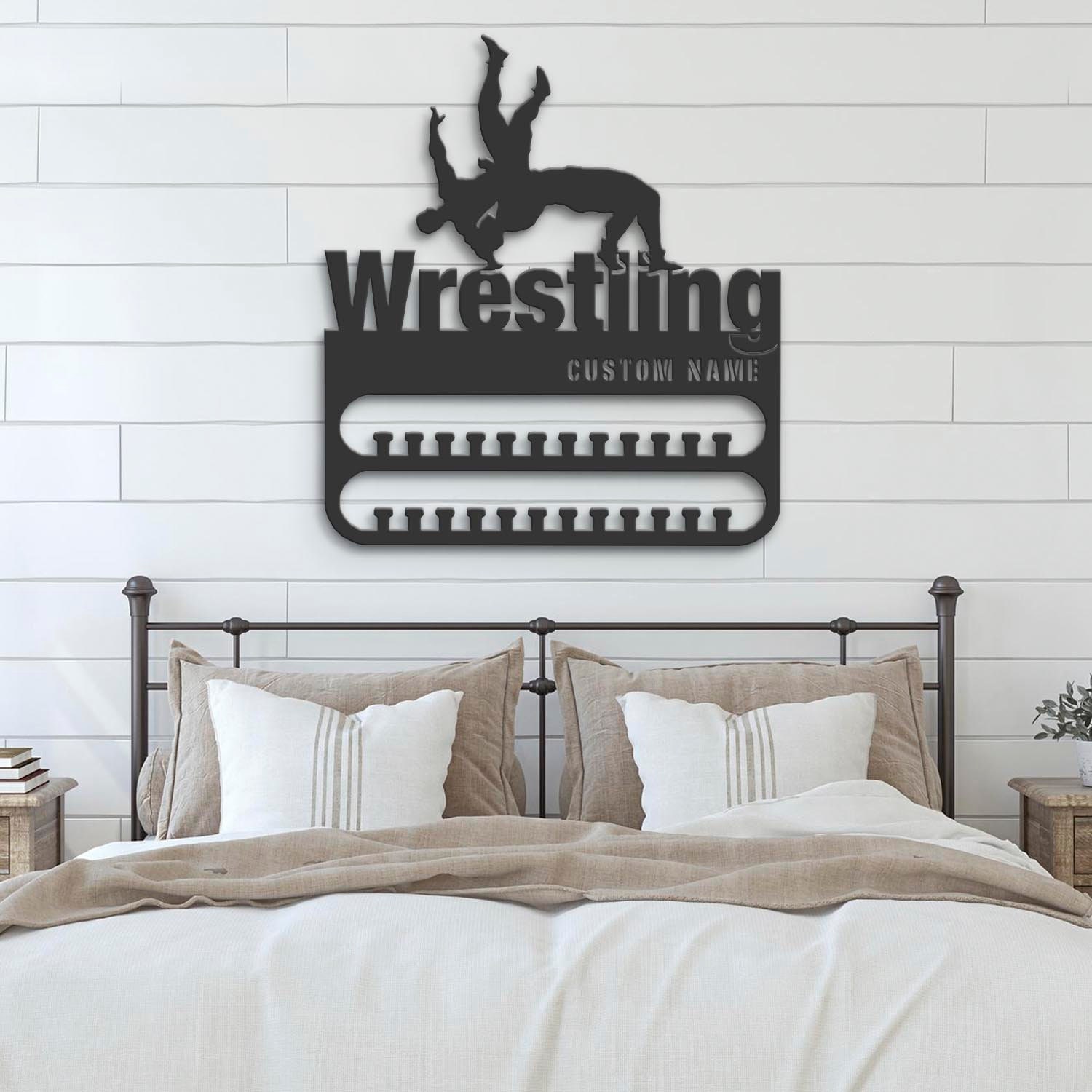 Custom-Wrestling-Medal-Hanger-With-Led-Light_8