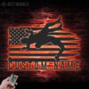 Custom-Wrestling-US-Flag-Metal-Wall-Art-LED-Light-7-2