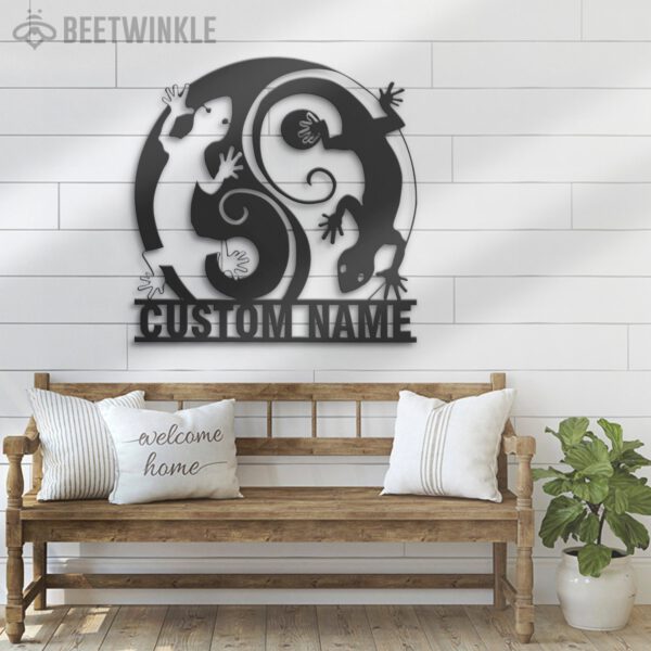 Custom-Yin-Yang-Gecko-Metal-Wall-Art-LED-Light-3