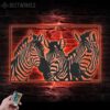 Custom-Zebra-Horse-Metal-Wall-Art-LED-Light-6-1