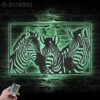 Custom-Zebra-Horse-Metal-Wall-Art-LED-Light-7-1