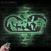 Deer-Duck-Hook-Bass-Fish-Hunting-Metal-Wall-Art-LED-Light-4