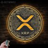 Digital-XRP-Metal-Wall-Art-LED-Light