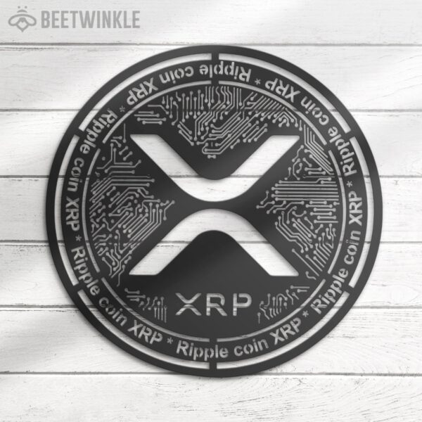 Digital-XRP-Metal-Wall-Art-LED-Light-3