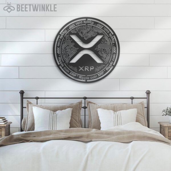 Digital-XRP-Metal-Wall-Art-LED-Light-4