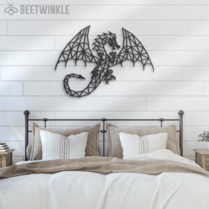 Dragon-Geometric-Metal-Wall-Art-LED-Light-2