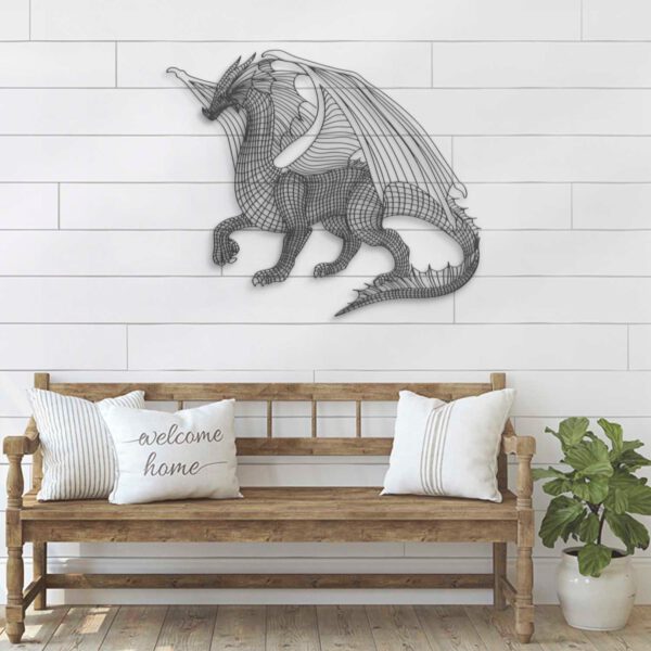 Dragon-Geometric-Metal-Wall-Art-LED-Light-3-2