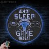 Eat-Sleep-Game-Repeat-Metal-Wall-Art-LED-Light-4