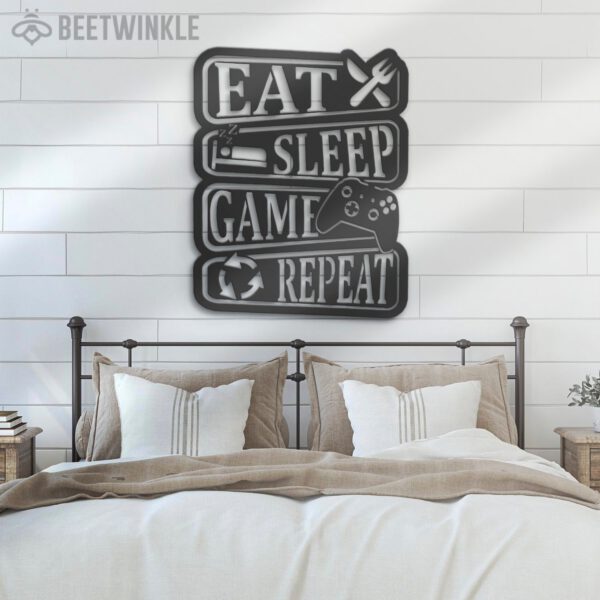 Eat-Sleep-Game-Repeat-Metal-Wall-Art-LED-Light-7-1