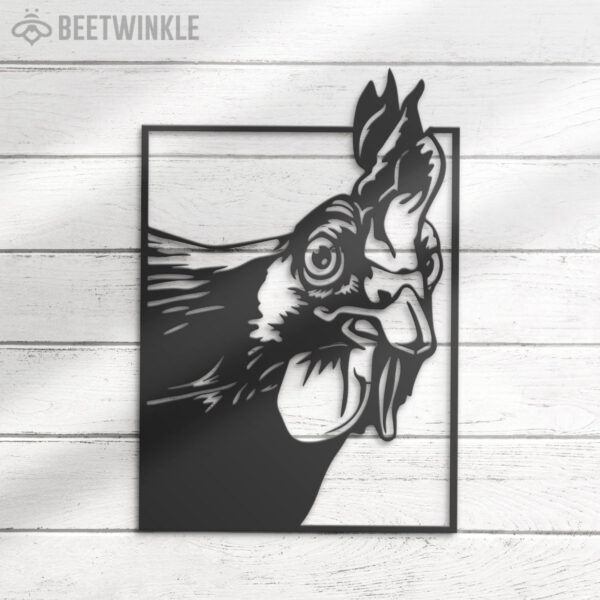 Funny-Chicken-Farmhouse-Metal-Wall-Art-LED-Light-5-1