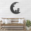 Girl-And-Cat-Angle-Wing-On-The-Moon-Metal-Wall-Art-with-LED-Light-8