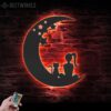 Girl-And-Cat-On-The-Moon-Metal-Wall-Art-with-LED-Light-5-1