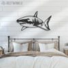 Great-White-Shark-Metal-Wall-Art-LED-Light-3