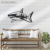 Great-White-Shark-Metal-Wall-Art-LED-Light-8