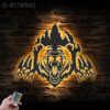 Grizzly-Bear-Claws-Scratch-Metal-Wall-Art-LED-Light-6