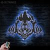 Grizzly-Bear-Claws-Scratch-Metal-Wall-Art-LED-Light-8