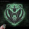 Grizzly-Bear-Metal-Wall-Art-LED-Light-1