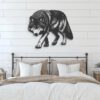 Halloween-Wolf-Metal-Wall-Art-LED-Light-2