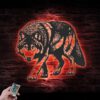 Halloween-Wolf-Metal-Wall-Art-LED-Light-4