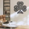 Heart-Celtic-Knot-Shamrock-Metal-Wall-Art-LED-Light-5