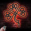 Heart-Celtic-Knot-Shamrock-Metal-Wall-Art-LED-Light-7-2