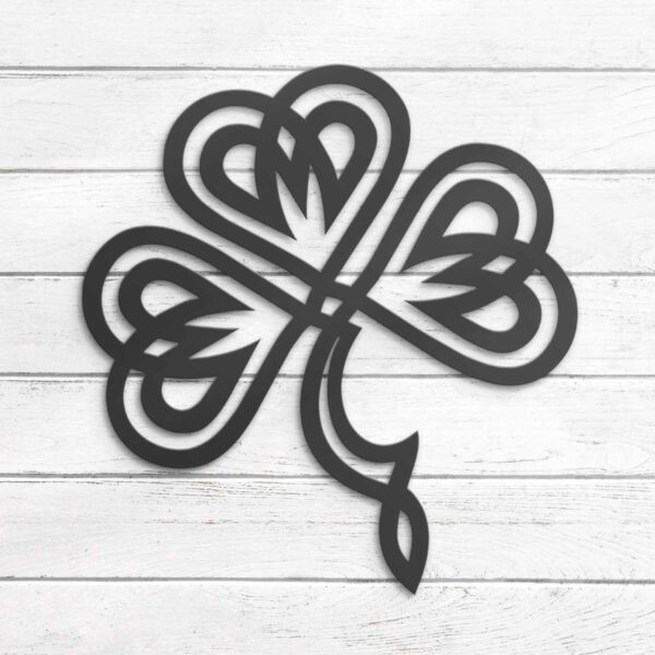 Heart-Celtic-Knot-Shamrock-Metal-Wall-Art-LED-Light-8-2