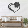 Heart-Shamrock-Metal-Wall-Art-LED-Light