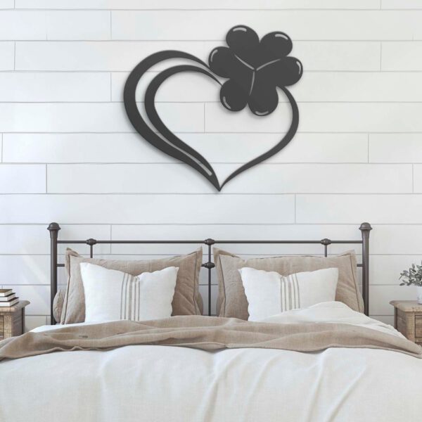 Heart-Shamrock-Metal-Wall-Art-LED-Light-8