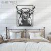 Highland-Cow-Farmhouse-Metal-Wall-Art-LED-Light-5