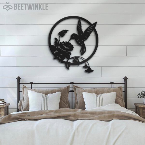 Hummingbird-Metal-Wall-Art-LED-Light-4