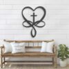 Infinity-Cross-Heart-Metal-Wall-Art-LED-Light-8