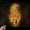 Moon-Dream-Catcher-Metal-Wall-Art-LED-Light-6-1