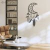 Moon-Dream-Catcher-Metal-Wall-Art-LED-Light-7-1