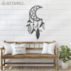 Moon-Dream-Catcher-Metal-Wall-Art-LED-Light-8-1