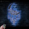 Moon-Sunflower-Dream-Catcher-Metal-Wall-Art-LED-Light-6