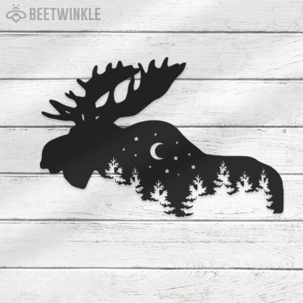 Moose-Alternative-Metal-Wall-Art-LED-Light-4