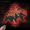 Mountain-Bear-Metal-Wall-Art-LED-Light-5