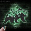 Mountain-Bear-Metal-Wall-Art-LED-Light-6