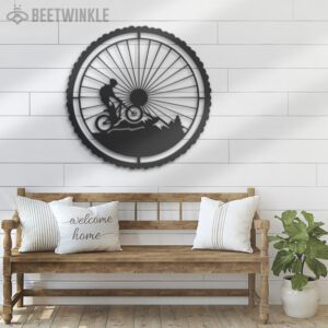 Mountain-Bike-Metal-Wall-Art-LED-Light-2