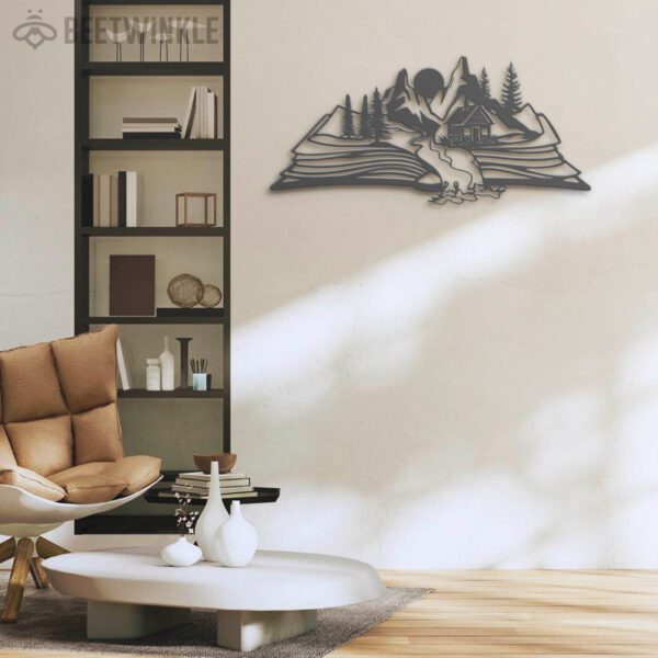 Mountain-Forest-River-Book-Lover-Metal-Wall-Art-LED-Light-3